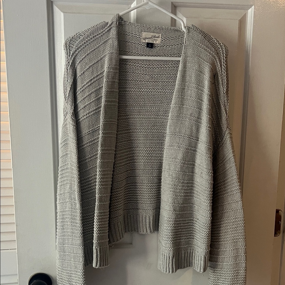 Universal Thread Light Gray Cardigan